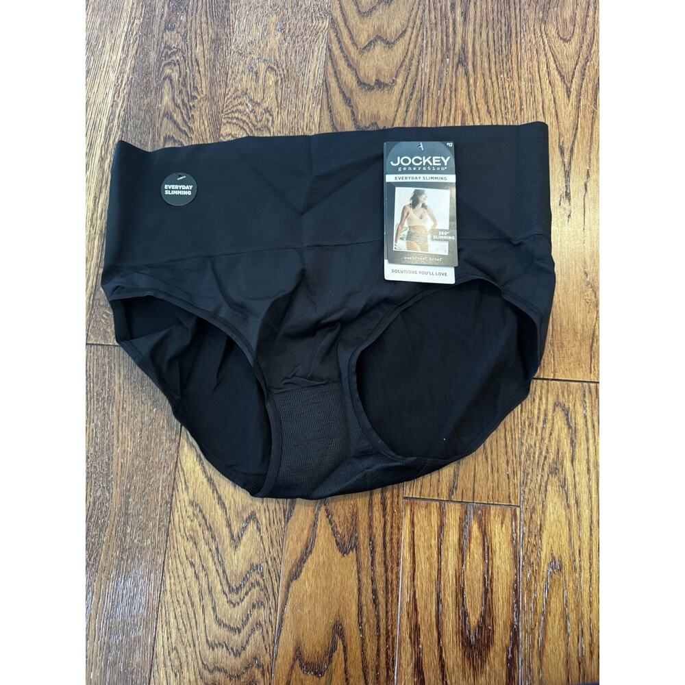 NWT Jockey Essentials Everyday Slimming Microfiber Stretch Brief Women's XXL NEW